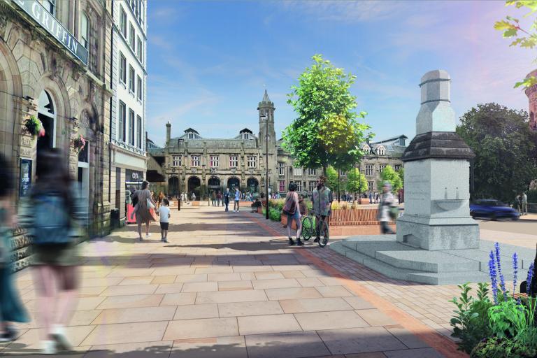 Artist impression of Court Square 2