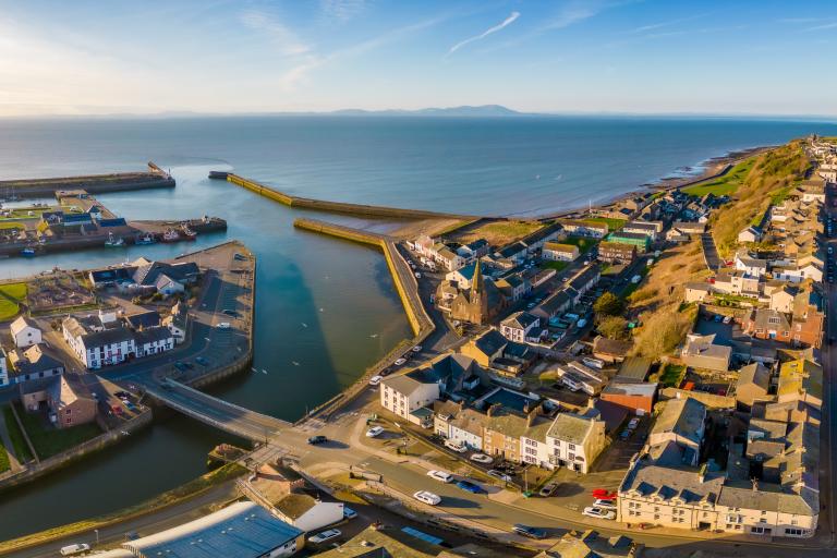 Aerial view of Maryport (Tom Kay Photography)