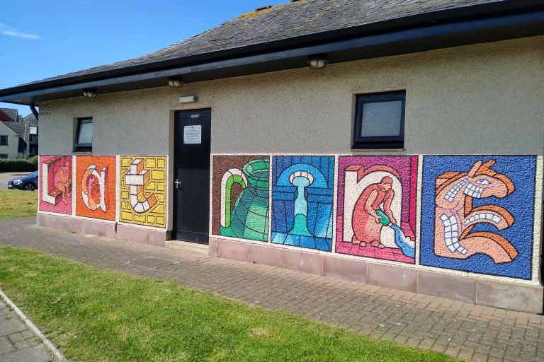 A photo of the public toilets in Maryport