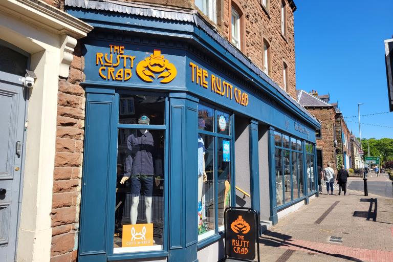 Photo of Rusty Crab shopfront
