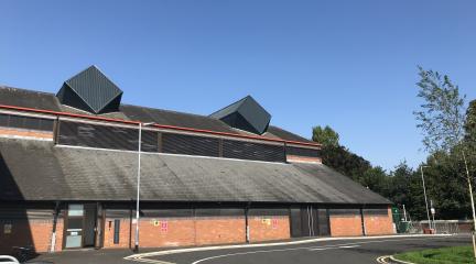 Sands Centre auditorium - exterior 