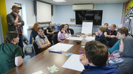 Young people input into strategy