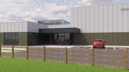 Artists impression of new activity and leisure facility