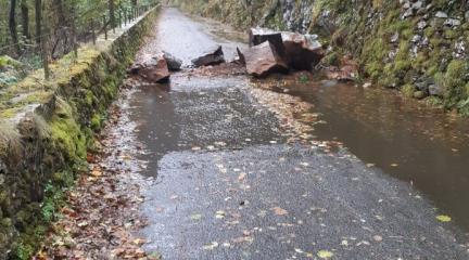 Rockfall at Thirlmere