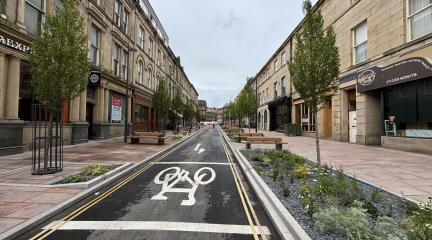 Devonshire Street completed regeneration