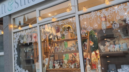 Gift and Stitch shop front