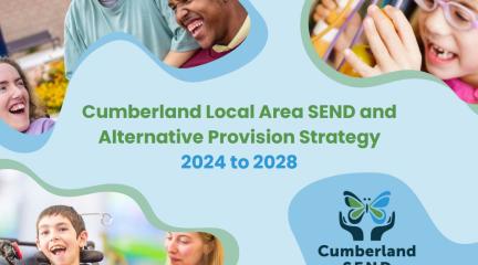 Cumberland Local Area SEND and Alternative Provision Strategy 2024 - 2028 cover