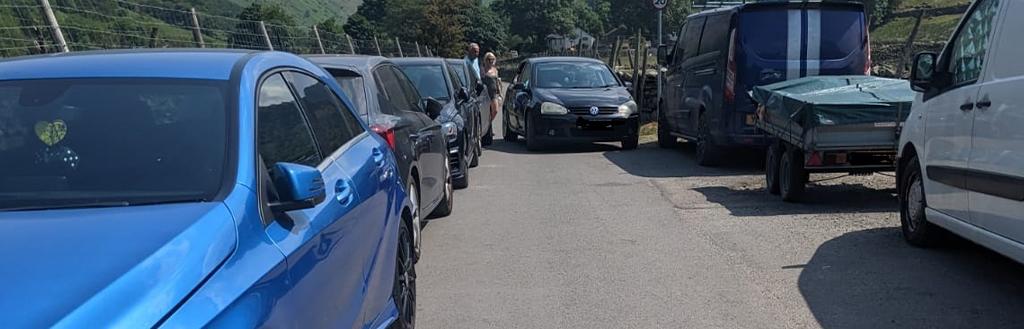 Cars parked together