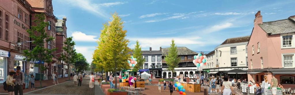 An impression of Market Square and Greenmarket