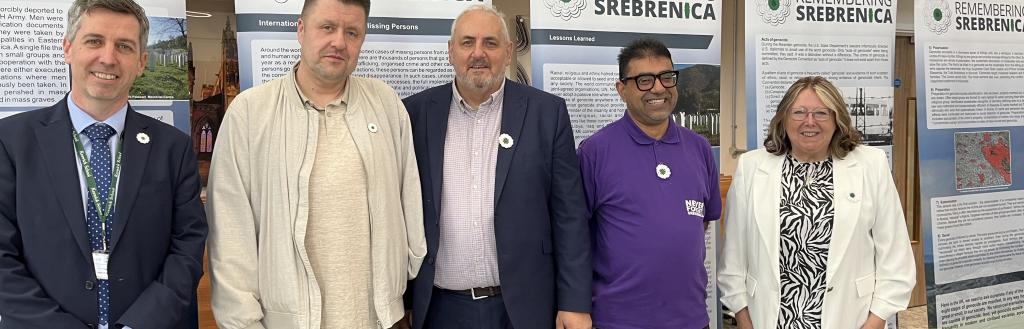 Remembering Srebrenica speakers