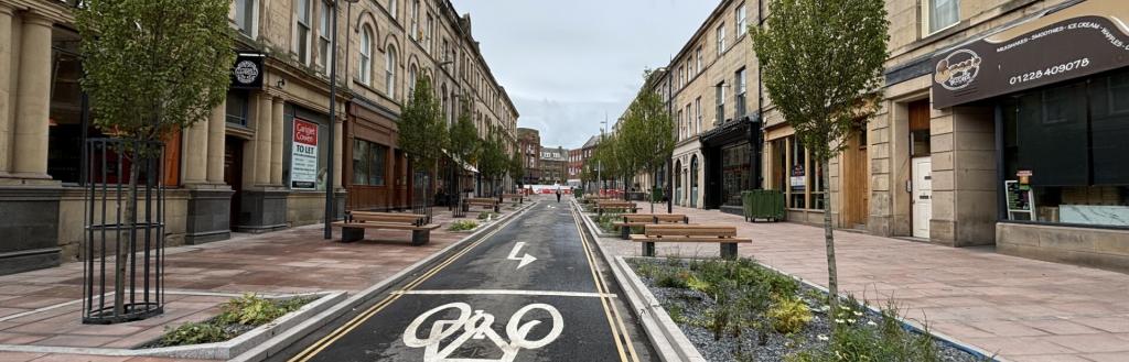 Devonshire Street completed regeneration