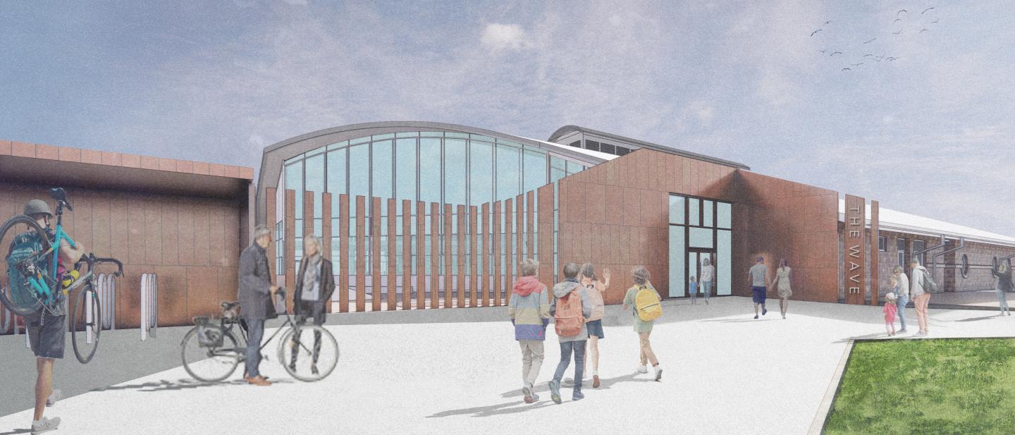 Artist's impression Maryport Activity Centre visual